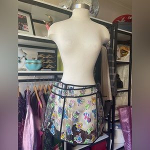 Club Exx Electro Terrestrial Vinyl Skirt Size XL